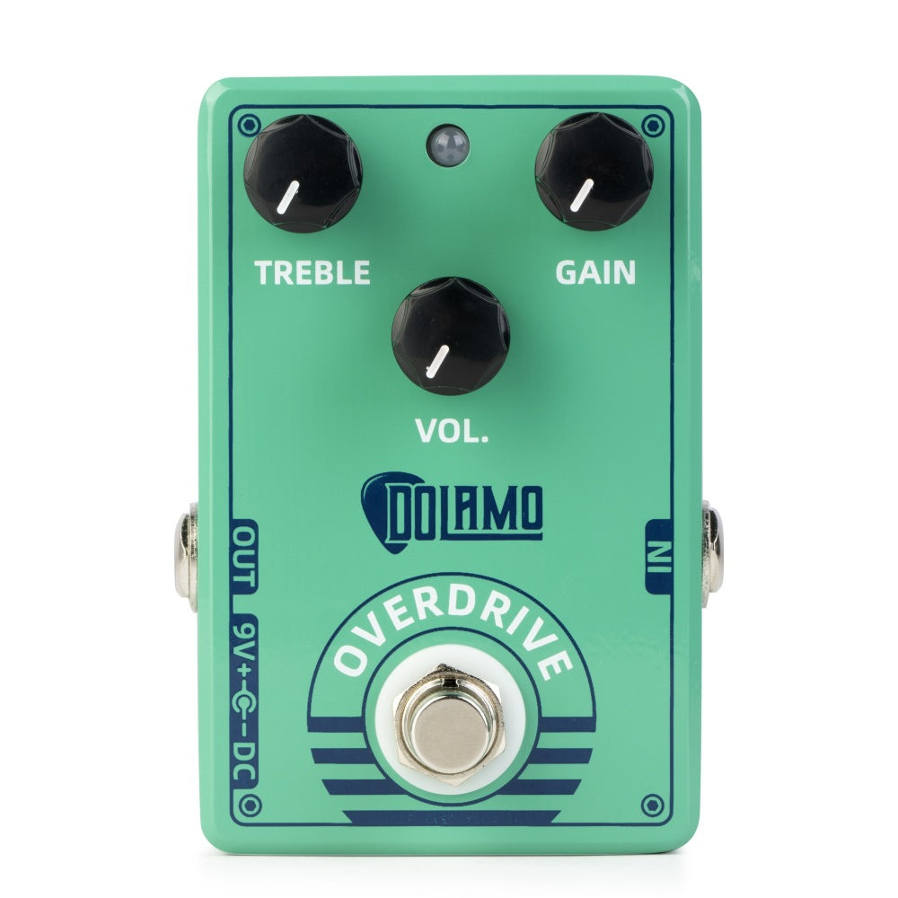 Dolamo D-12 Overdrive Guitar Effect Pedal with Treble Gain Controls
