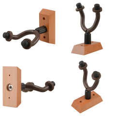 Guitar Hook, Hardwood Wall Bracket, Bass Wall Hook, Violin Ukulele, Banjo, Guitar Hook