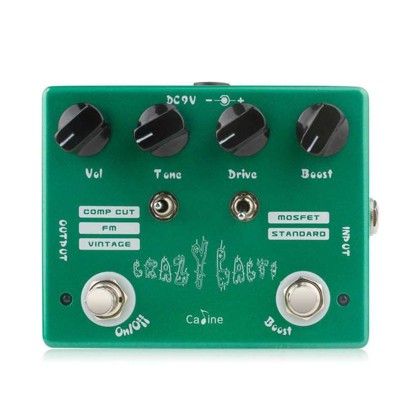 Caline CP-20 Crazy Cacti Overdrive Effects Pedal True Bypass