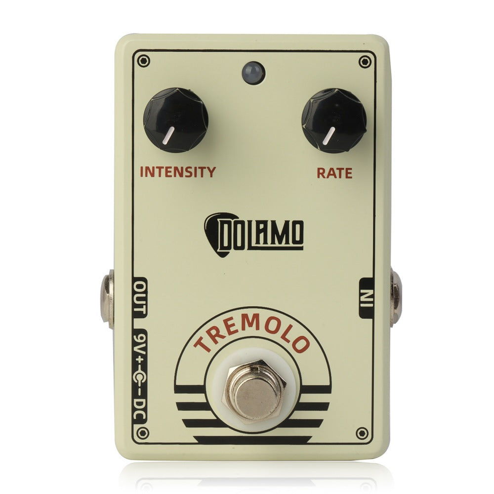 Dolamo D-13 Vintage Style Tremolo Electric Guitar Effect Pedal w/Intensity