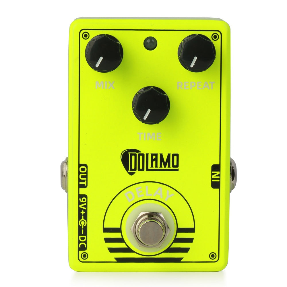 Dolamo D-14 Digital Delay 1000ms Guitar Effect Pedal W/ Controls True Bypass