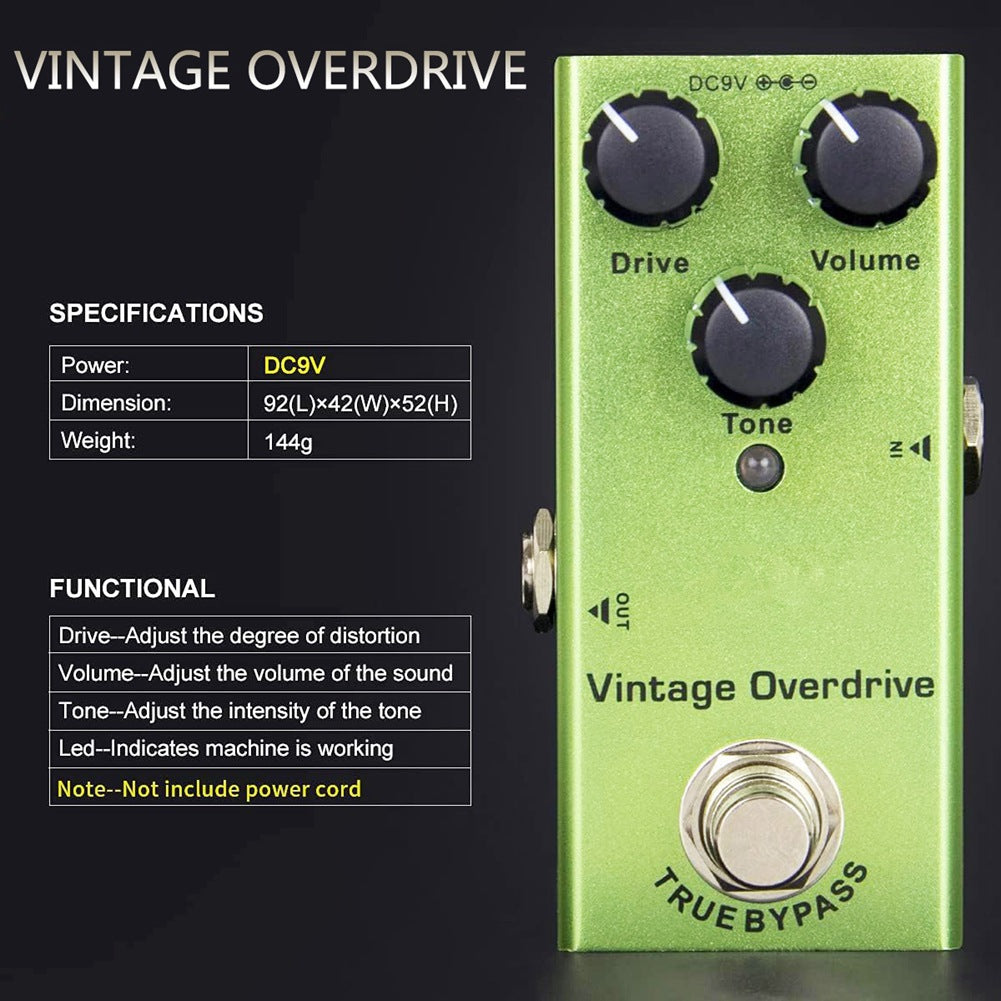 Electric Guitar Single Mini Effect Pedal Convenient Effect Device