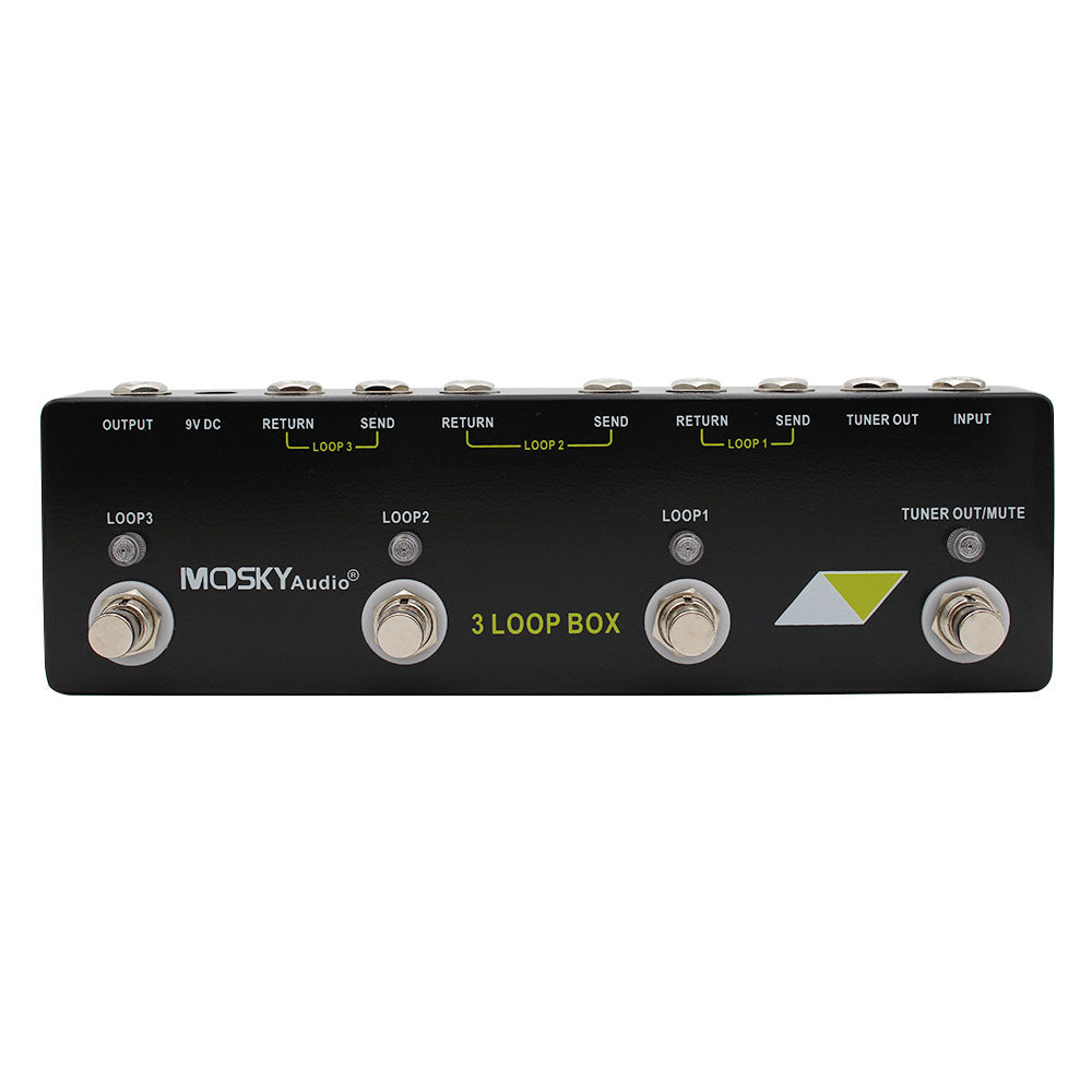MOSKYaudio 3 LOOP BOX Effect Channel Selection