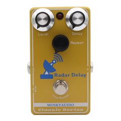 MOSKYAUDIO Guitar Delay Effects Pedal Analog-Digital Hybrid Delay True