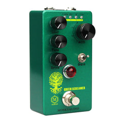 Mosky Audio Green Screamer Overdrive 4 Mode Select w/Toggle Option FX Pedal