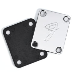 F electric guitar neck reinforcement plate and handle protection plate (with screws)