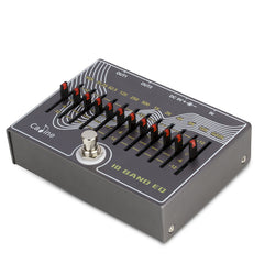 Caline CP-81 10 Band EQ Guitar Effect Equalizer Pedal With Volume/Gain V. 3.0