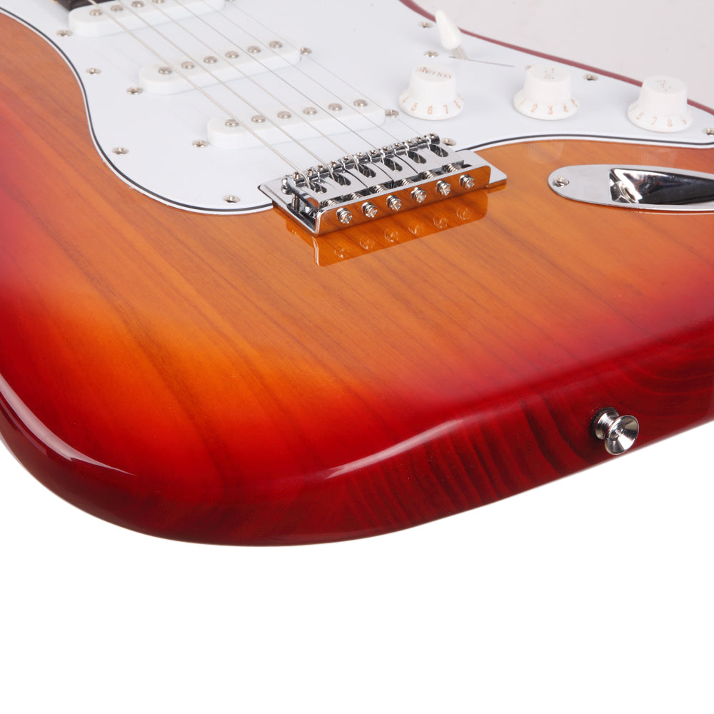 Ozici Rosewood Fingerboard Electric Guitar Sunset Red