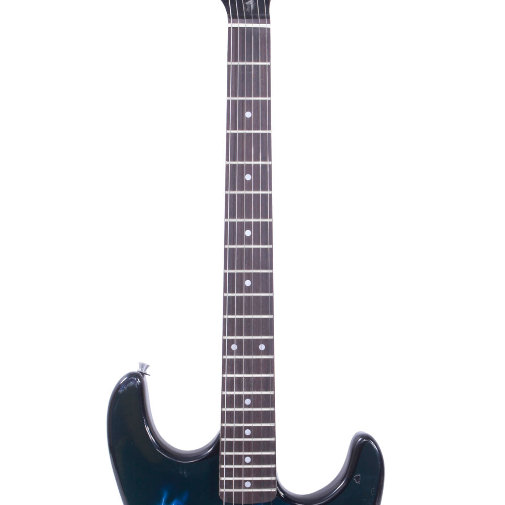 Ozici Lightning Style Electric Guitar with Power Cord/Strap/Bag/Plectrums - Blue