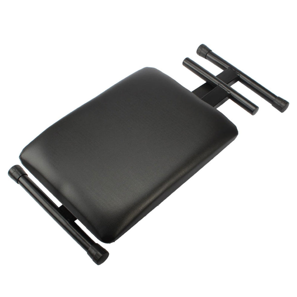 Ozici Adjustable Folding Piano Bench Stool Seat Black