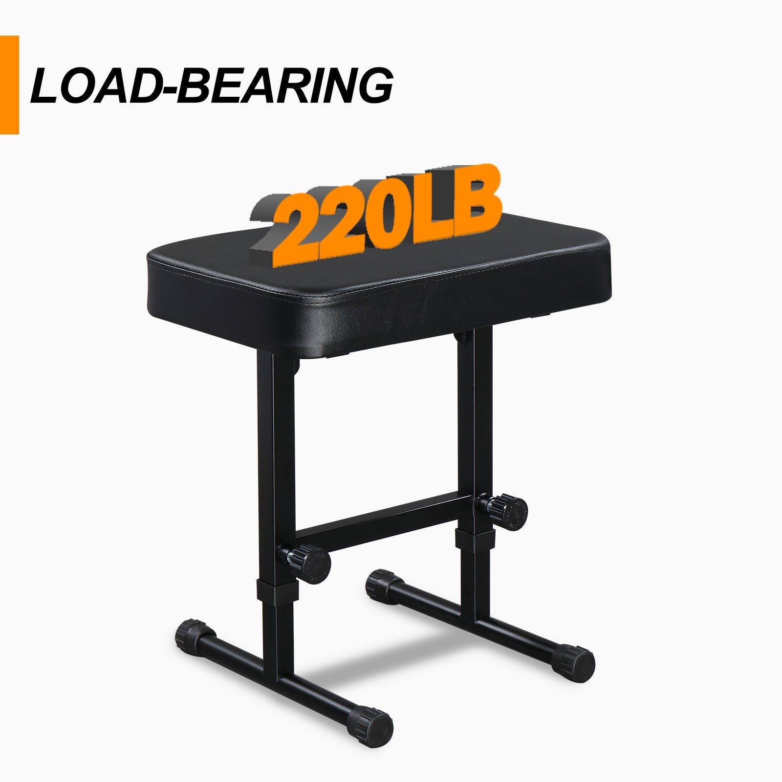 Ozici Electric Keyboard Piano Padded Cushion Leather Bench for Musicians Use at The Show or at Home