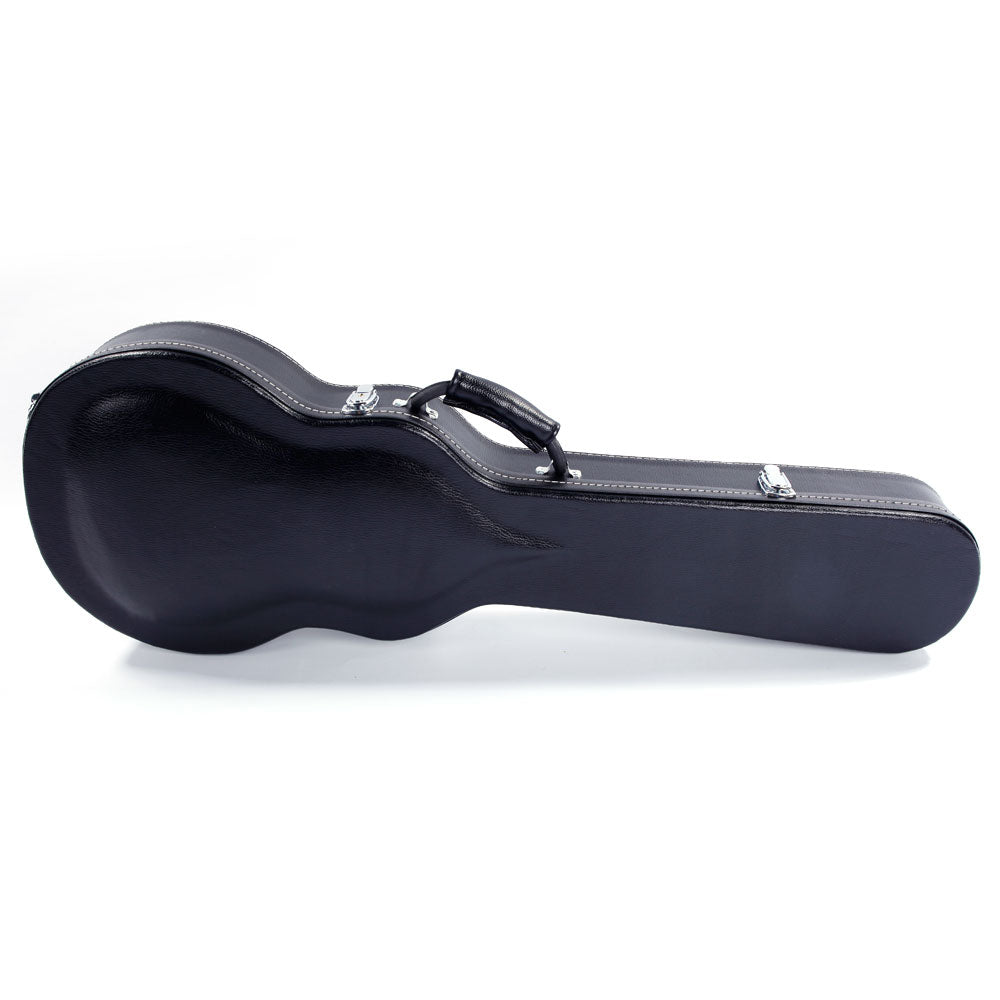 Ozici High Grade Electric Guitar Hard Case for GLP Style Electric Guitar Microgroove Bulge Surface Black