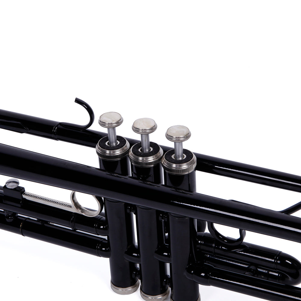 Ozici Nickel Plating Trumpet Gloves Set Black