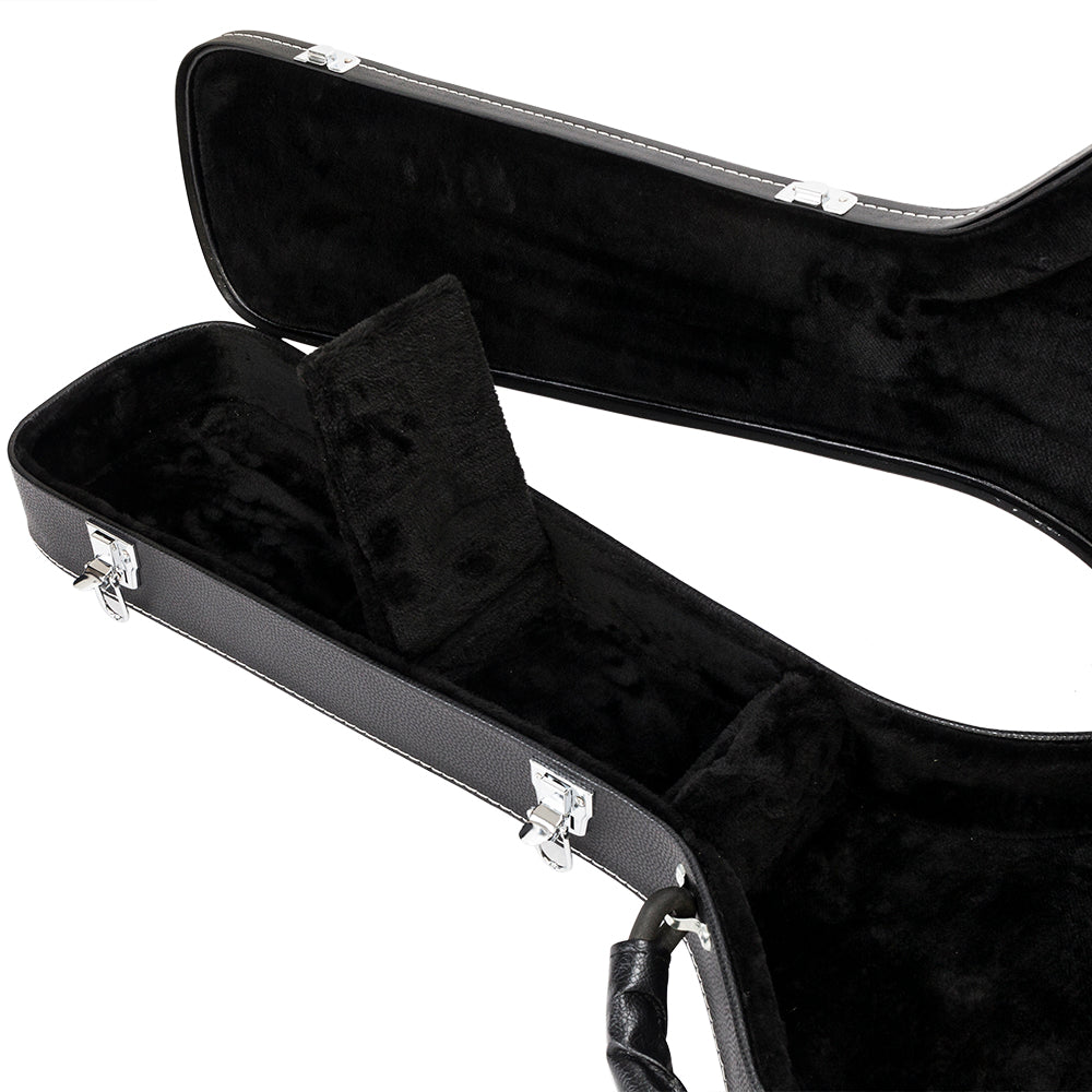 Ozici  High Grade Electric Bass Microgroove Hard Case Black