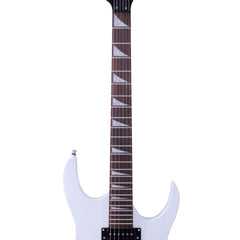 Ozici Novice Entry Level 170 Electric Guitar HSH Pickup Bag Strap Paddle Rocker Cable Wrench Tool - White