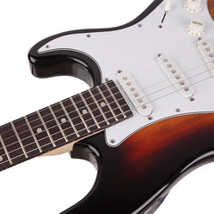 Ukscs Rosewood Fingerboard Electric Guitar Sunset Color