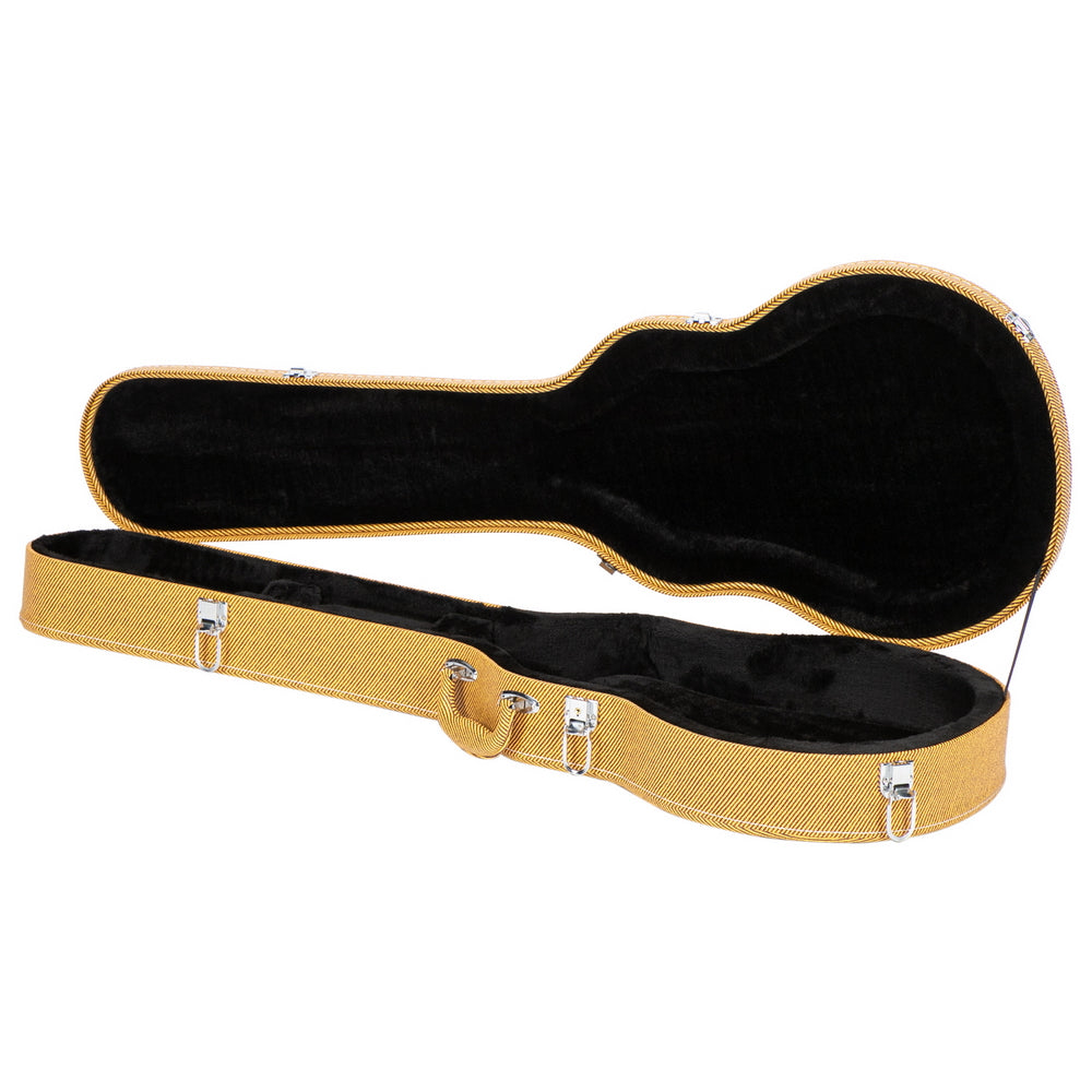 Ozici Hard-Shell Electric Guitar Case for GLP Style Electric Guitar Bulge Surface -Yellow