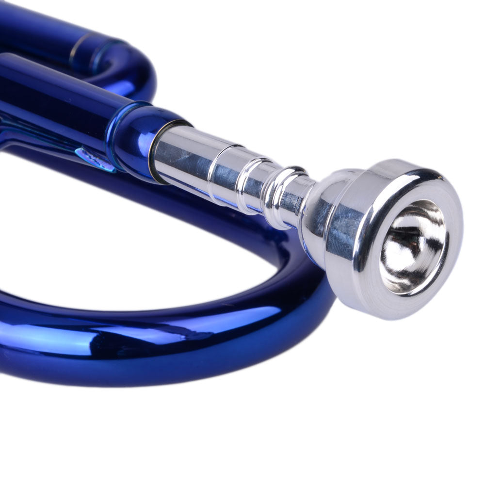 Ozici Brass B Flat Trumpet Gloves Set Blue