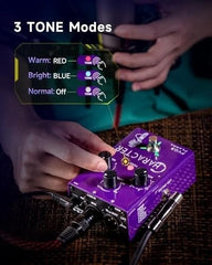 FLAMMA FV03 Vocal Effects Pedal with Delay and Reverb Effects Polishing Up