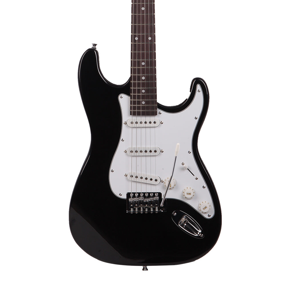 Ozici Rosewood Fingerboard Electric Guitar Black - White