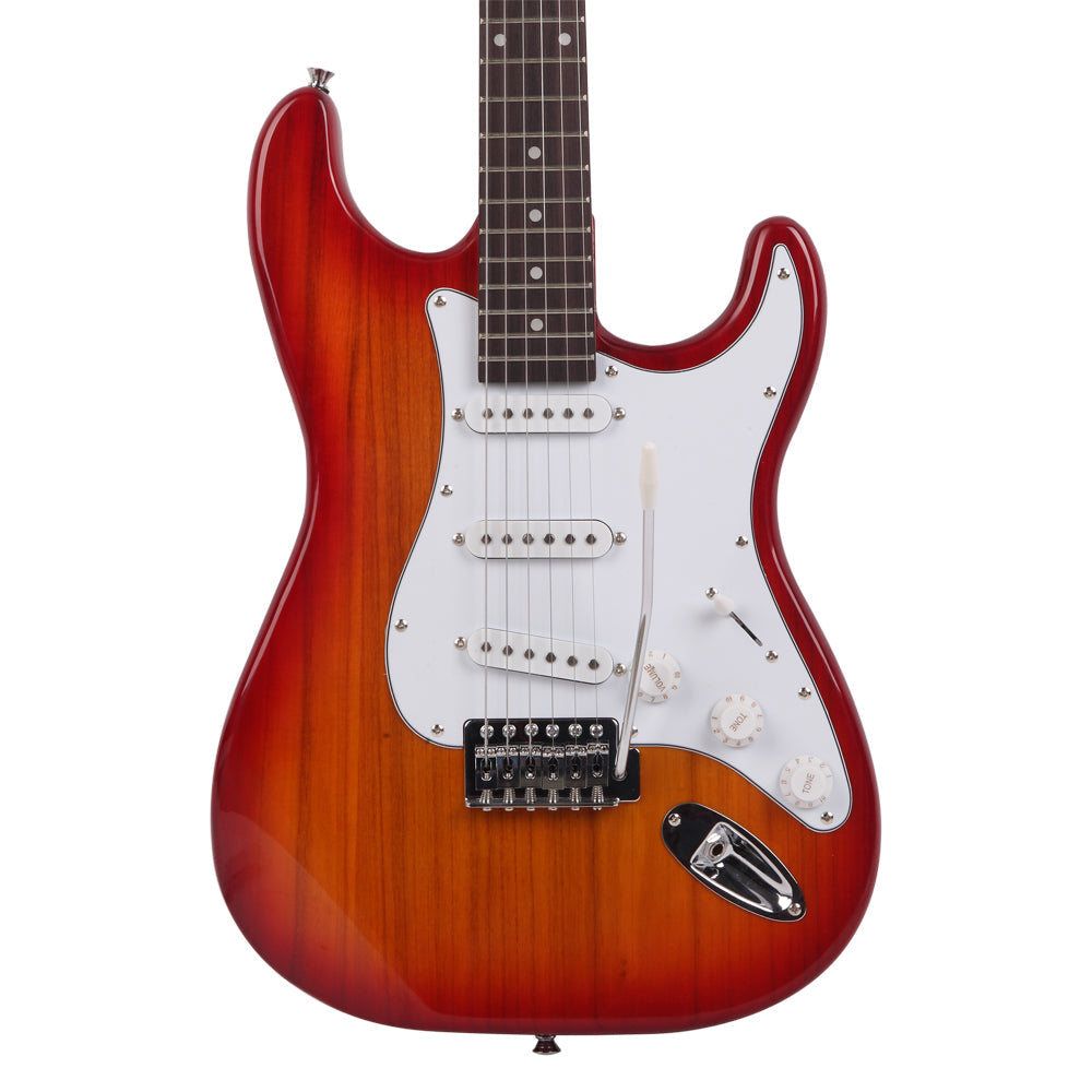 Ozici Rosewood Fingerboard Electric Guitar Sunset Red