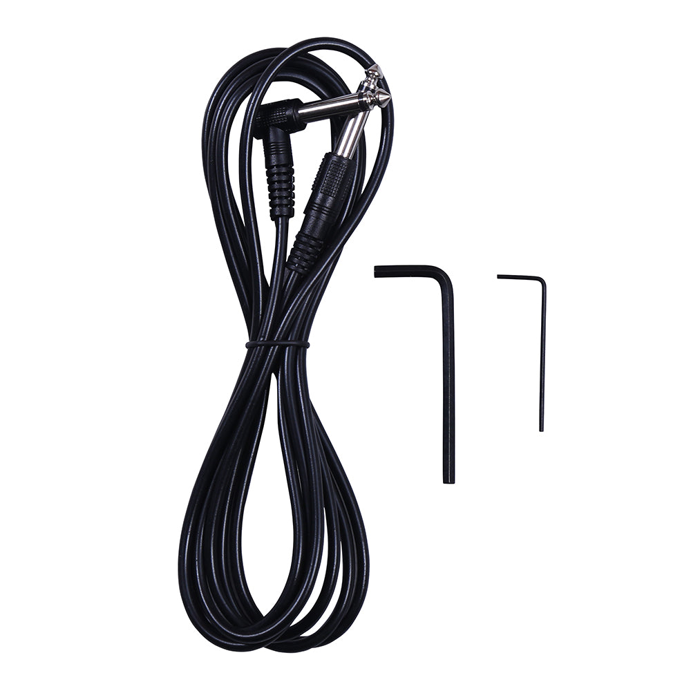 Ozici Exquisite Stylish IB Bass with Power Line and Wrench Tool - Black