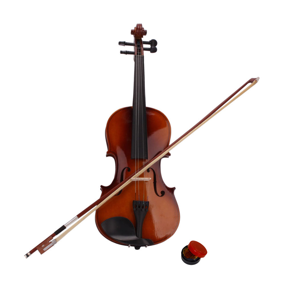 Ozici 4/4 Acoustic Violin Case Bow Rosin Natural