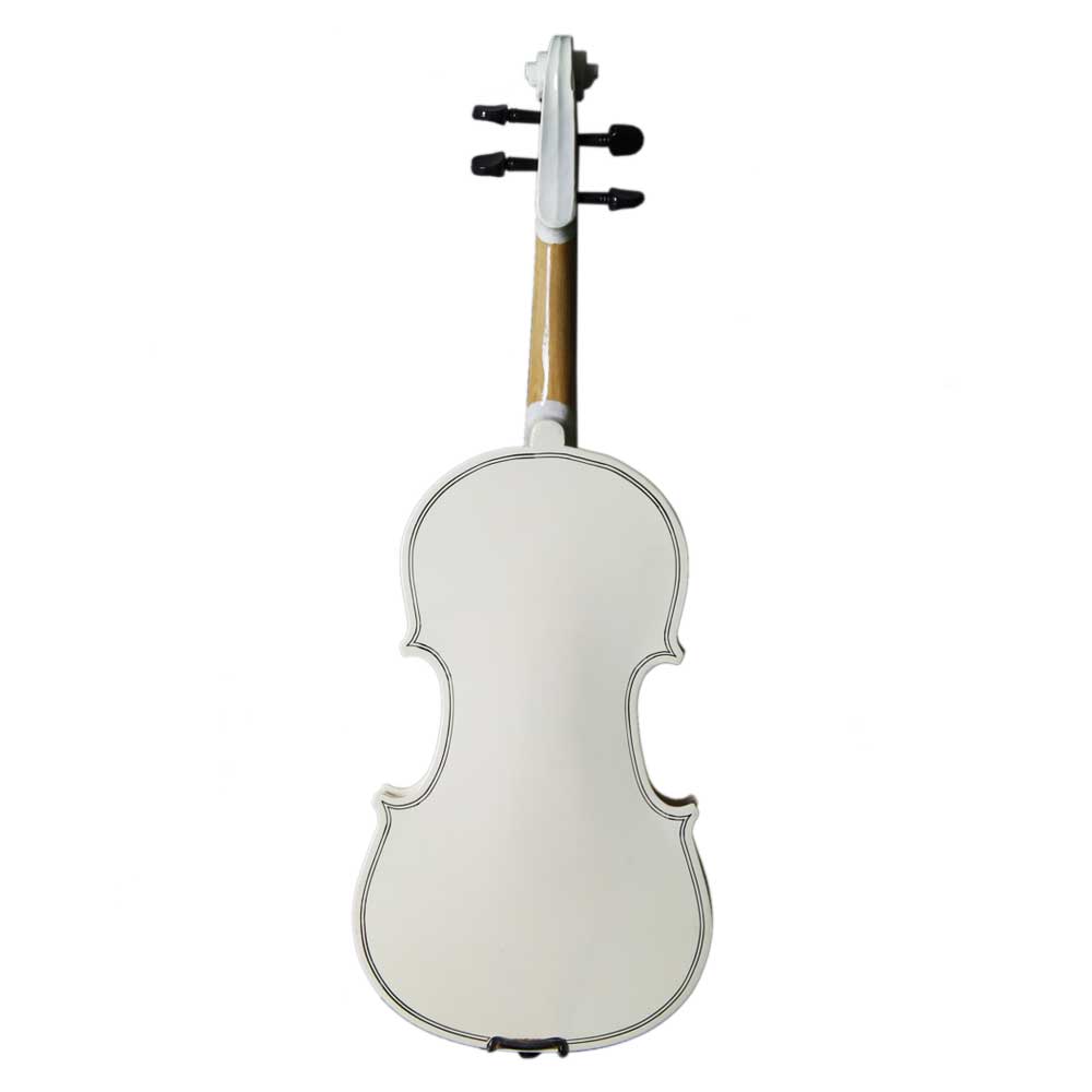 Ozici  4/4 Acoustic Violin Case Bow Rosin - White