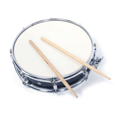 Ozici 13x3.5 Inch Professional Snare Drum Drumsticks Drum Key Strap Set Black