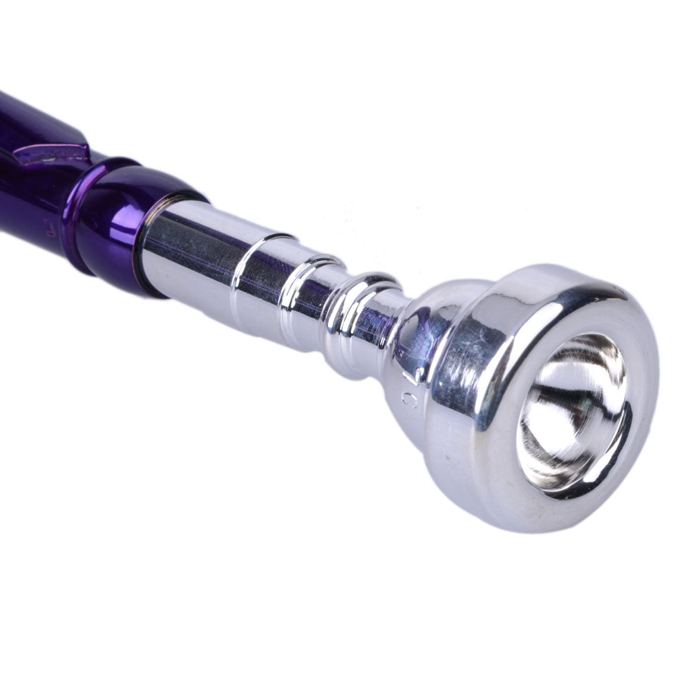 Ozici Brass B Flat Trumpet Violet
