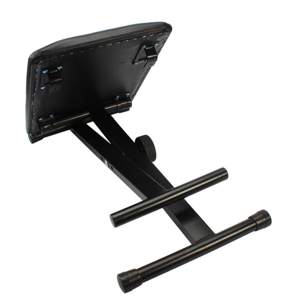 Ozici Adjustable Folding Piano Bench Stool Seat Black