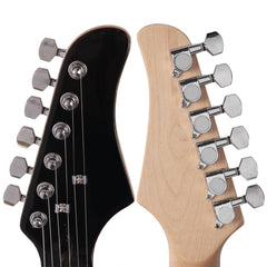 Ozici Lightning Style Electric Guitar with Power Cord/Strap/Bag/Plectrums - Blue