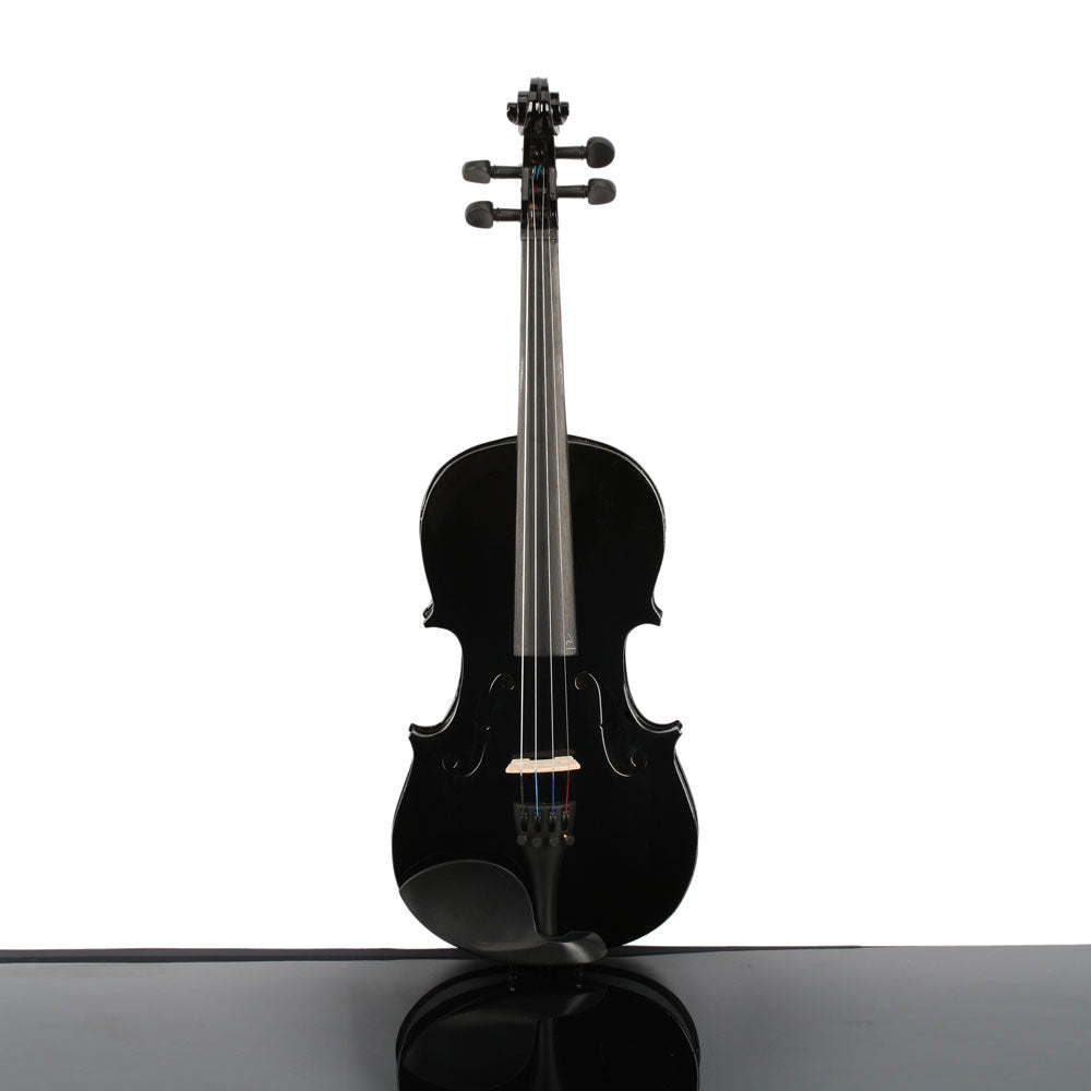 Ozici  3/4 Acoustic Violin Case Bow Rosin Black