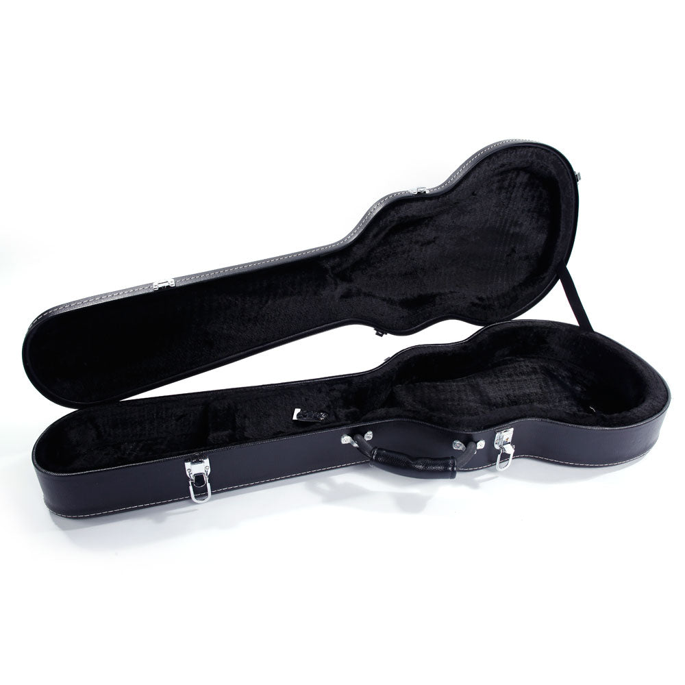 Ozici High Grade Electric Guitar Hard Case for GLP Style Electric Guitar Microgroove Bulge Surface Black