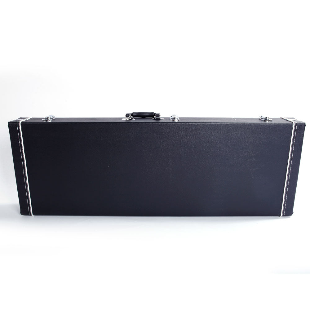 Ozici ST High Grade Electric Guitar Square Hard Case Microgroove Flat - Black