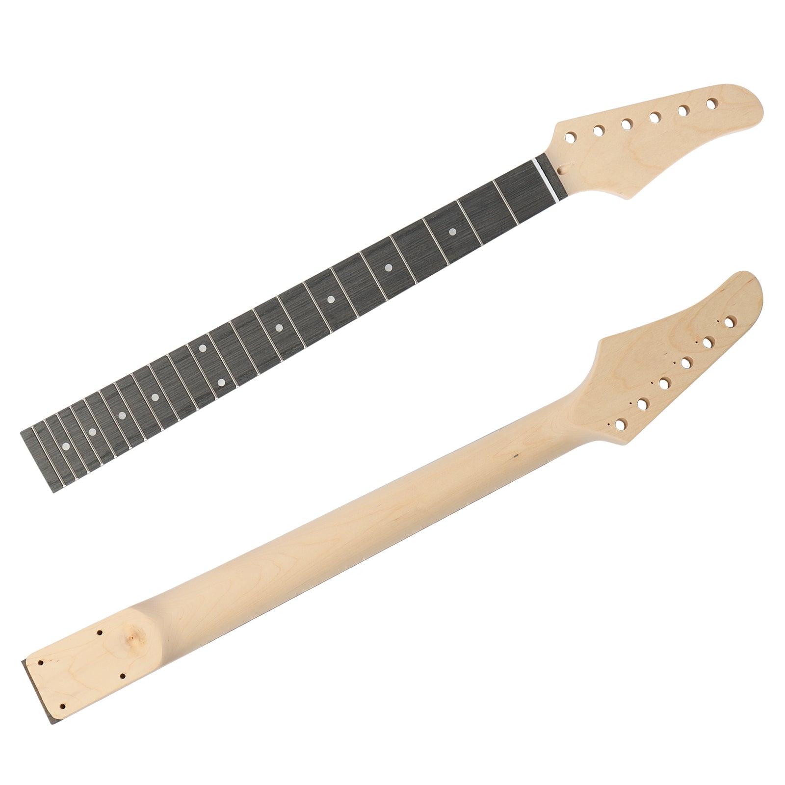 Ozici DIY 6 String TL Style Electric Guitar Kits with Mahogany Body, Maple Neck and Accessories