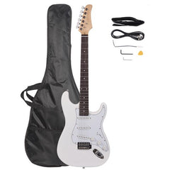 Ukscs Rosewood Fingerboard Electric Guitar White