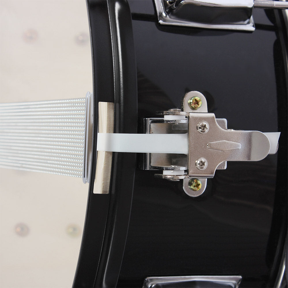Ozici 14 x 5.5 inches Professional Marching Snare Drum & Drum Stick & Strap & Wrench Kit Black