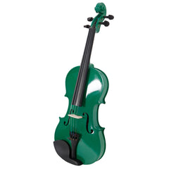 Ozici 4/4 Acoustic Violin Case Bow Rosin Green