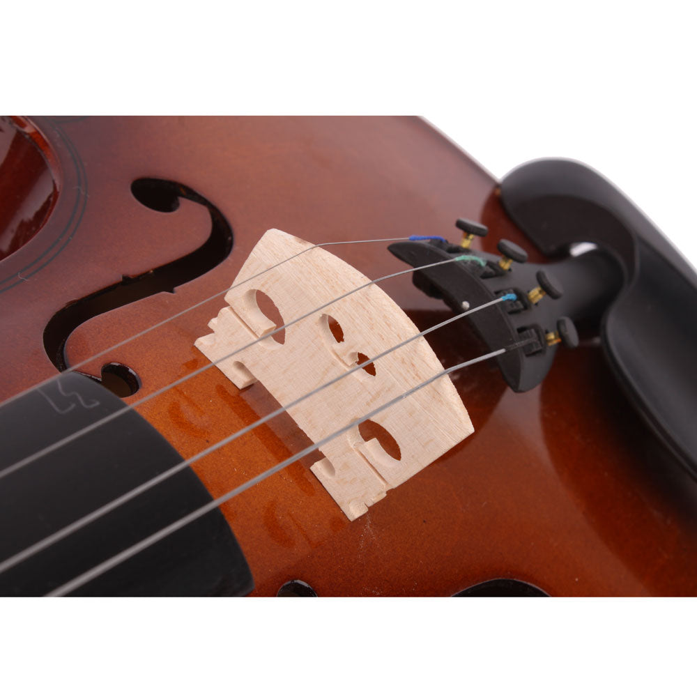 Ozici 4/4 Acoustic Violin Case Bow Rosin Natural