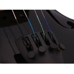 Ozici 4/4 Acoustic Violin Case Bow Rosin Black