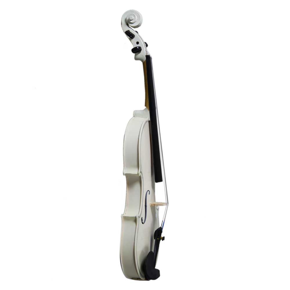 Ozici  4/4 Acoustic Violin Case Bow Rosin - White