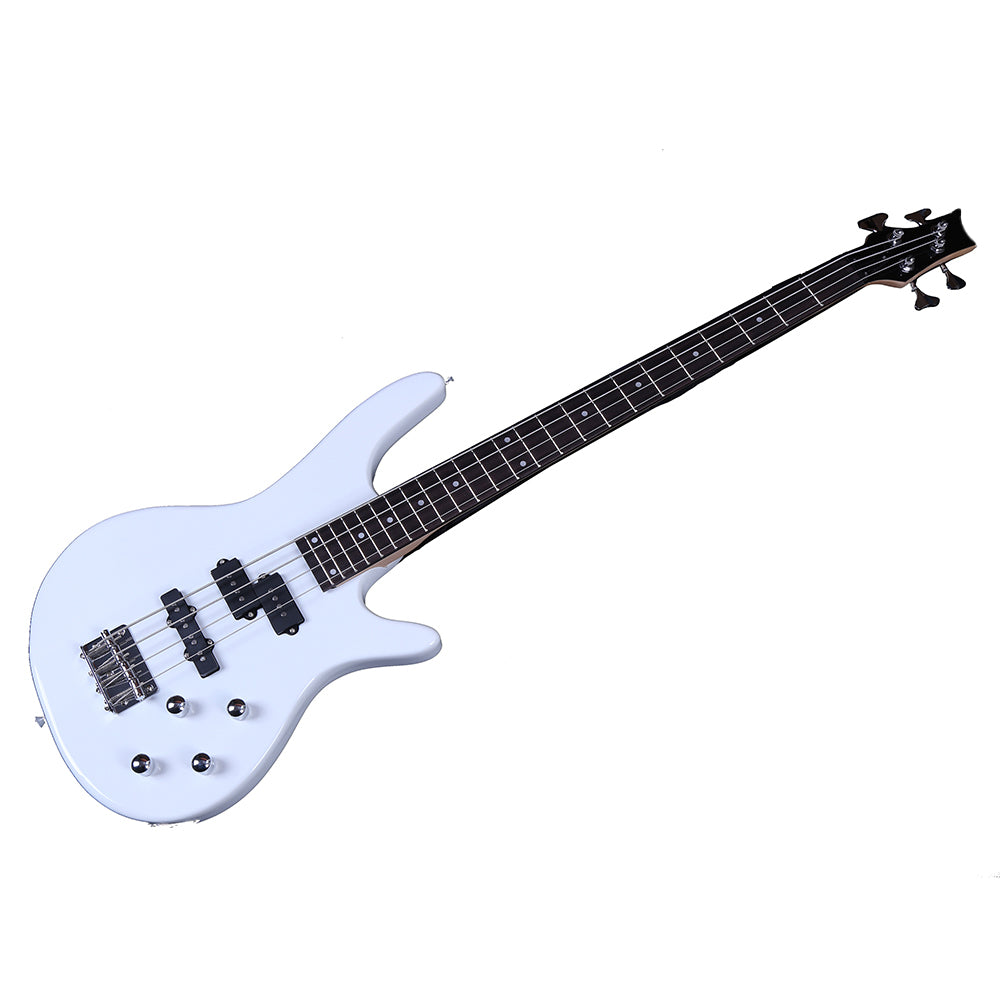 Ozici Exquisite Stylish IB Bass with Power Line and Wrench Tool - White