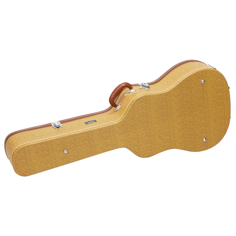 Ozici 41" Folk Guitar Hardshell Carrying Case Fits Most Acoustic Guitars Microgroove Flat - Yellow