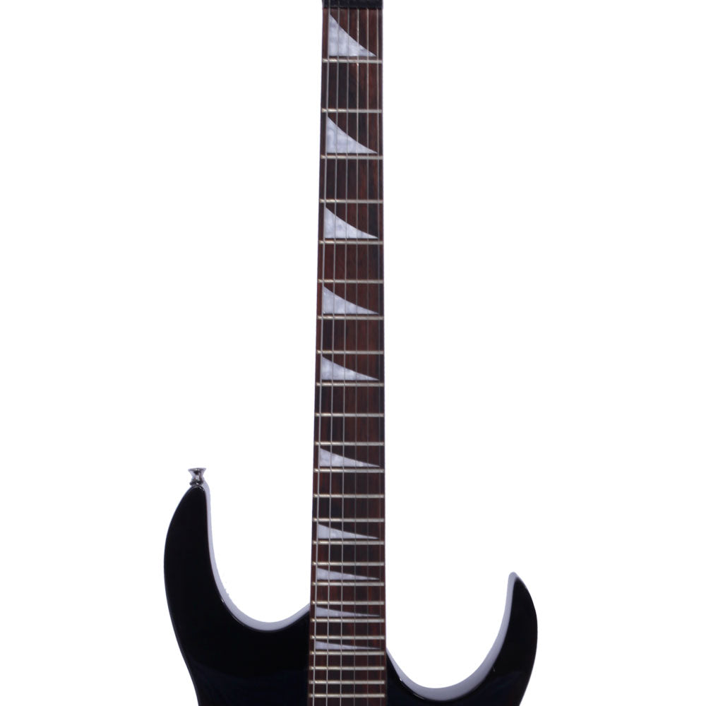 Ozici Novice Entry Level 170 Electric Guitar HSH Pickup Bag Strap Paddle Rocker Cable Wrench Tool - Black
