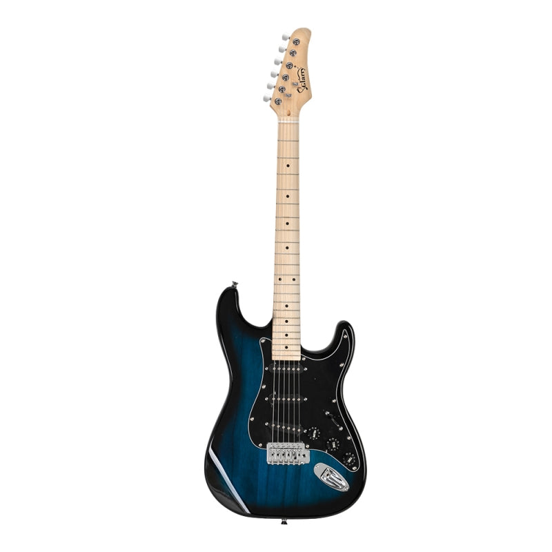 Glarry GST Electric Guitar w/20W Amplifier - Blue