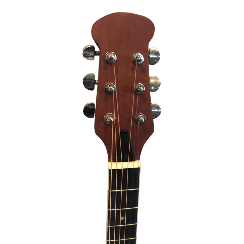 Glarry 41" Cutaway Spruce Panel Ballad Acoustic Guitar - Burlywood