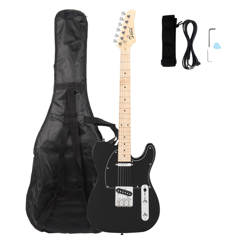 Glarry GTL Maple Fingerboard Electric Guitar - Black