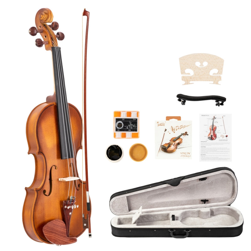 Glarry GV103 4/4 Spruce Panel Violin Matte - Natural