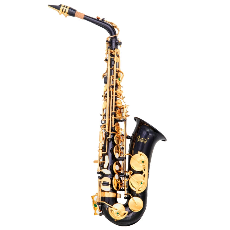 Glarry Student E Flat Alto SAX Saxophone - Black